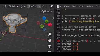 Introduction to Scripting in Blender3D: Computational Geometry Algorithms